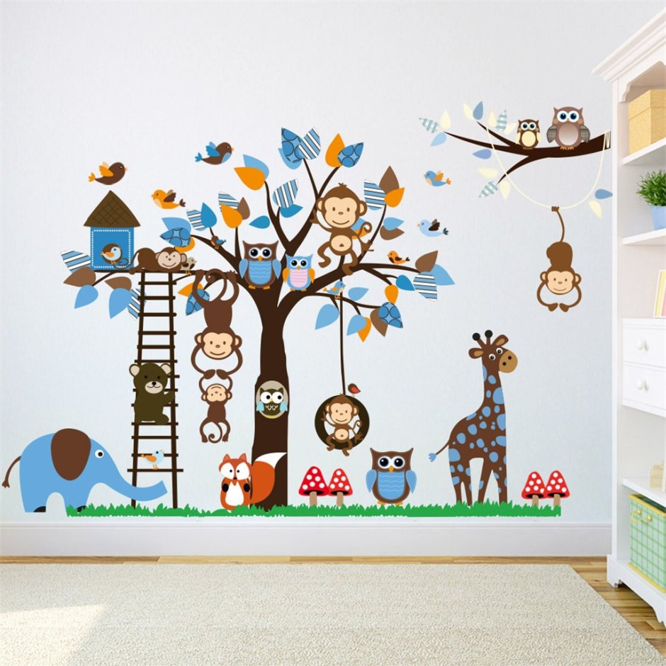 Декорация детской комнаты