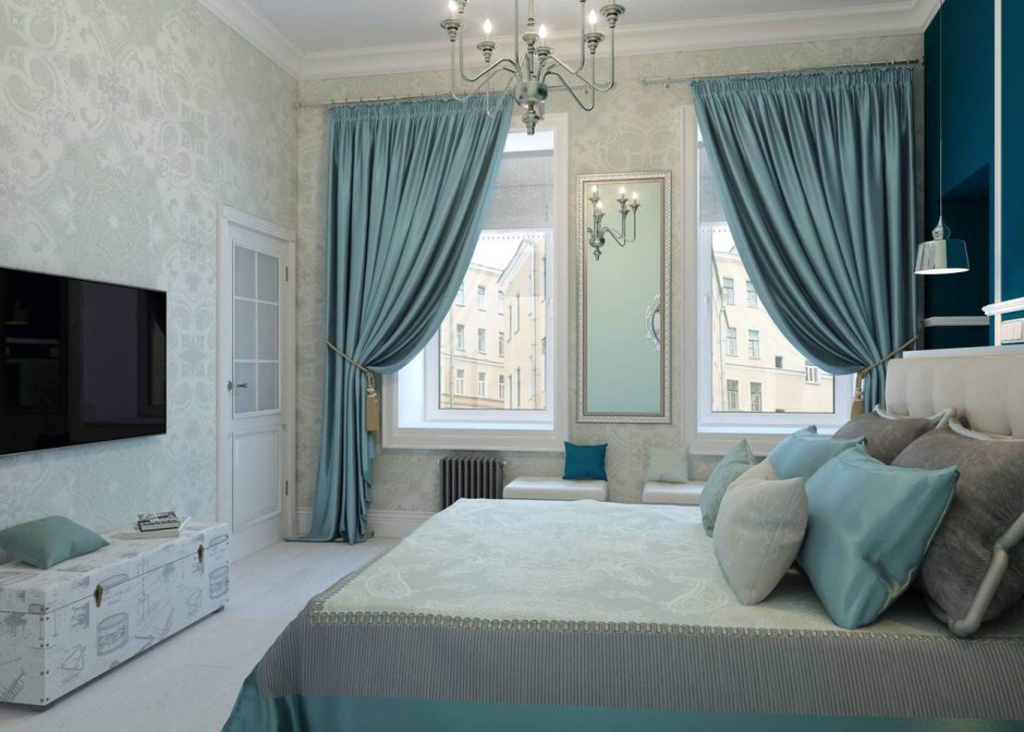 Гостиная в классическом стил