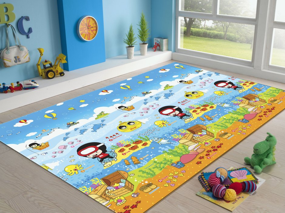 Коврик для ползания малыша