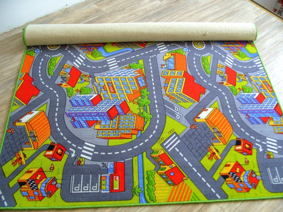 Коврик дорога 124x60см tapixspielteppiche