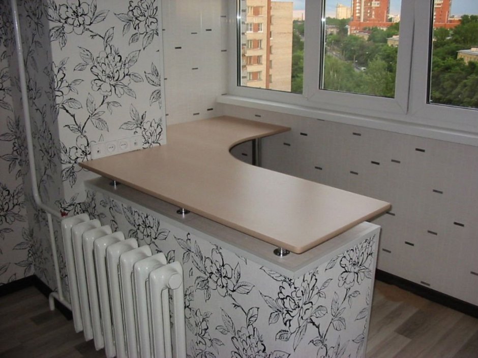 Стол продолжение подоконника