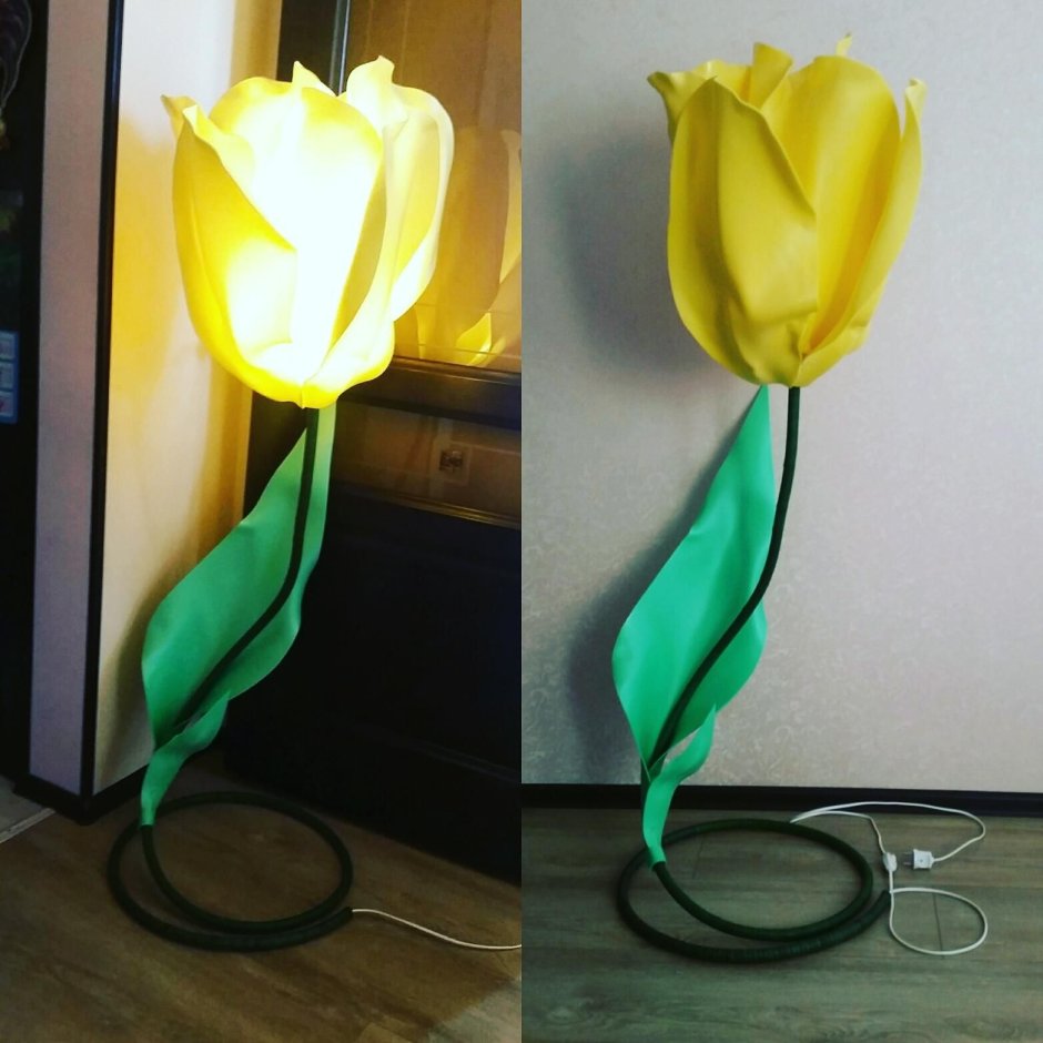 Тюльпаны из изолона