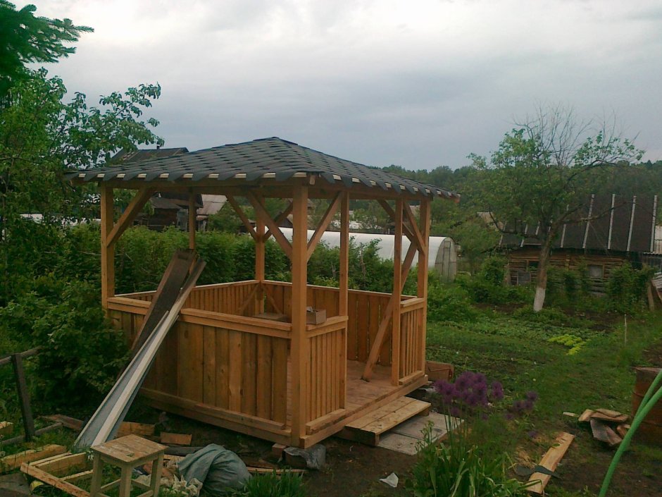 Каркас беседки