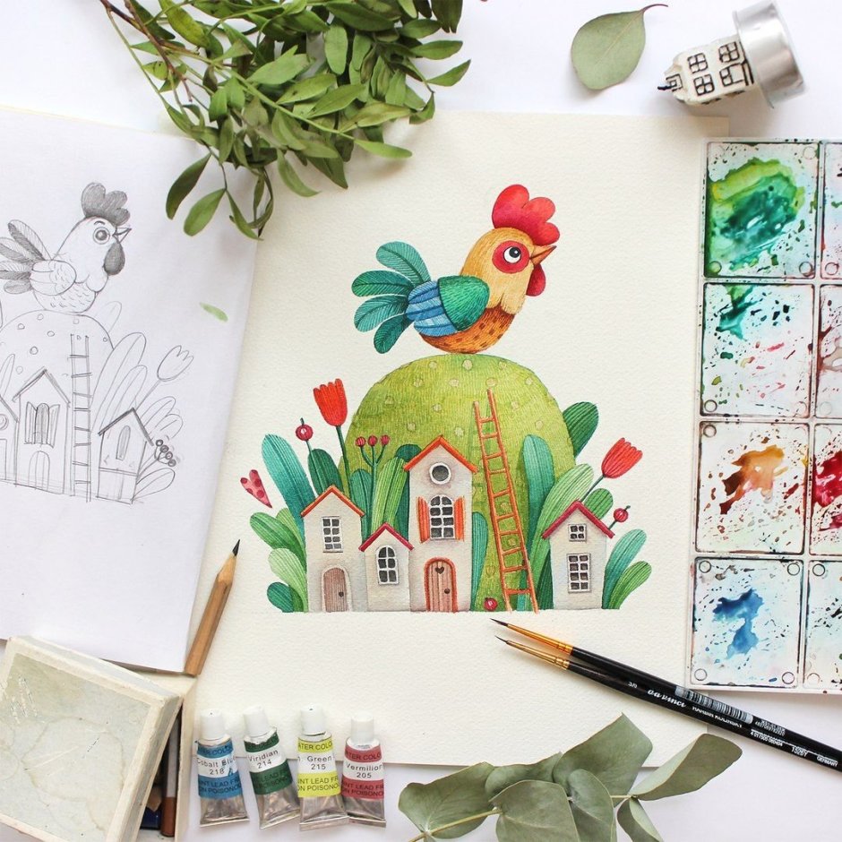 Распечатки на стену в комнате