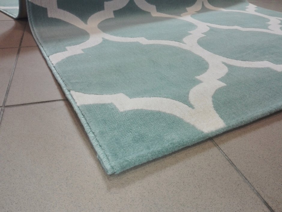 Ковровая дорожка бирюзовая