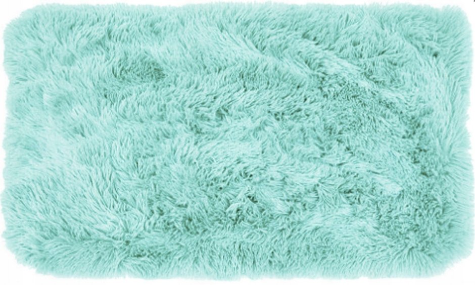 Коврик для ванной мятный цвет