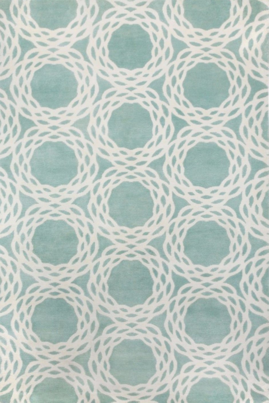 Ковер в мятных тонах