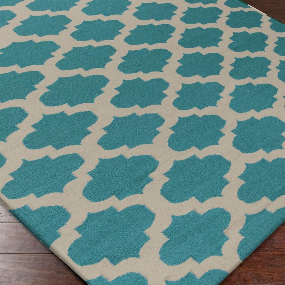 Ковер бирюзовый