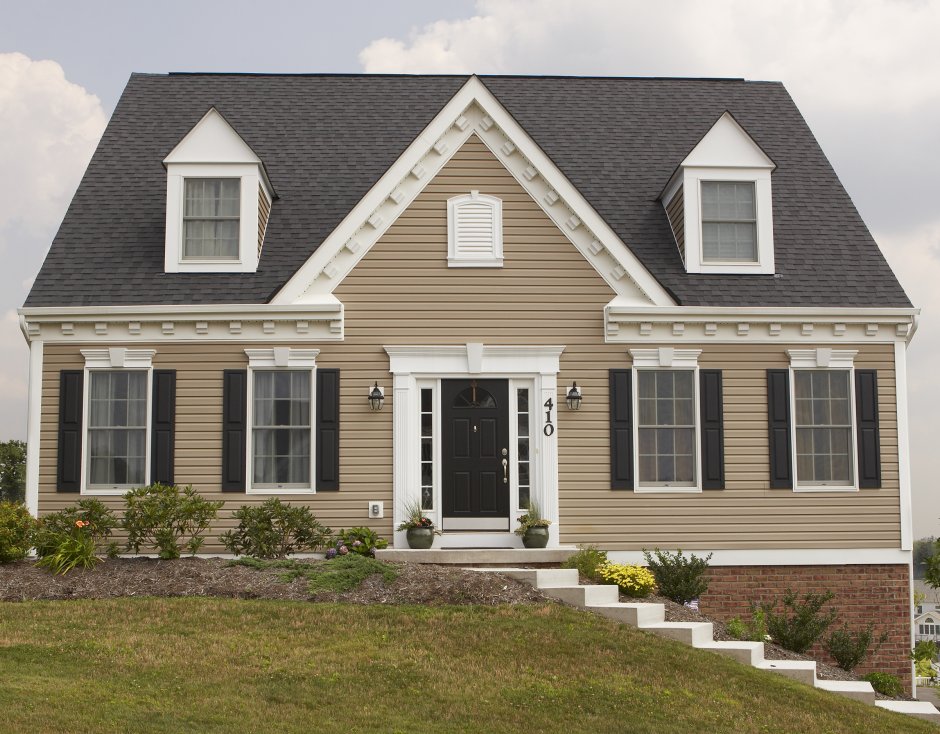 Коричневый дом