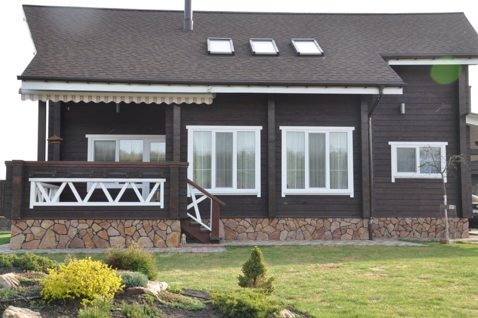 Цвета деревянных домов