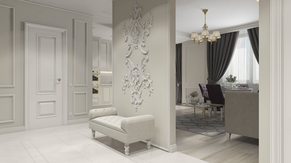Интерьер квартиры вензеля