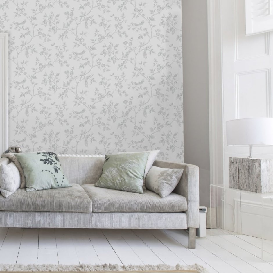 Zara Shimmer Metallic Wallpaper Soft Grey, Silver