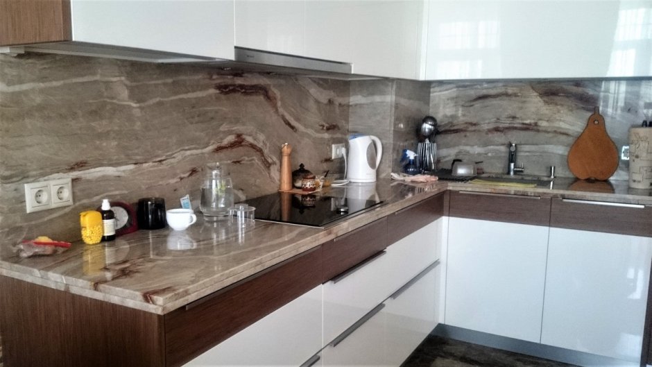 Рельефная плитка на фартук