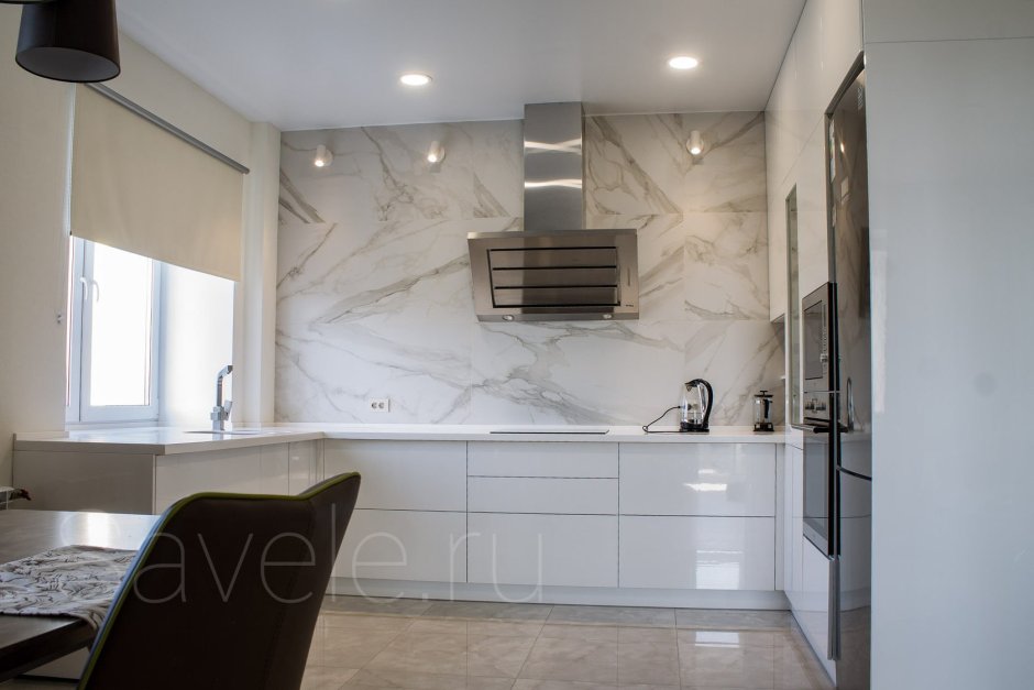 Фартук на кузню из керамогранит