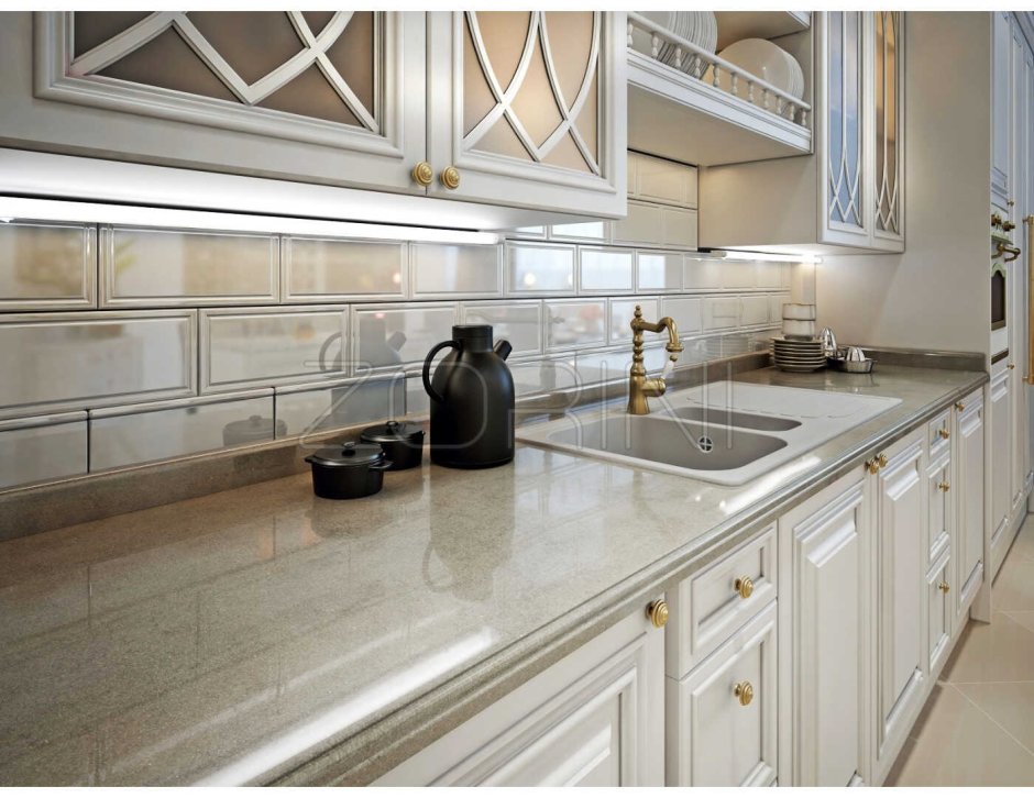 Фартук для классической кухни