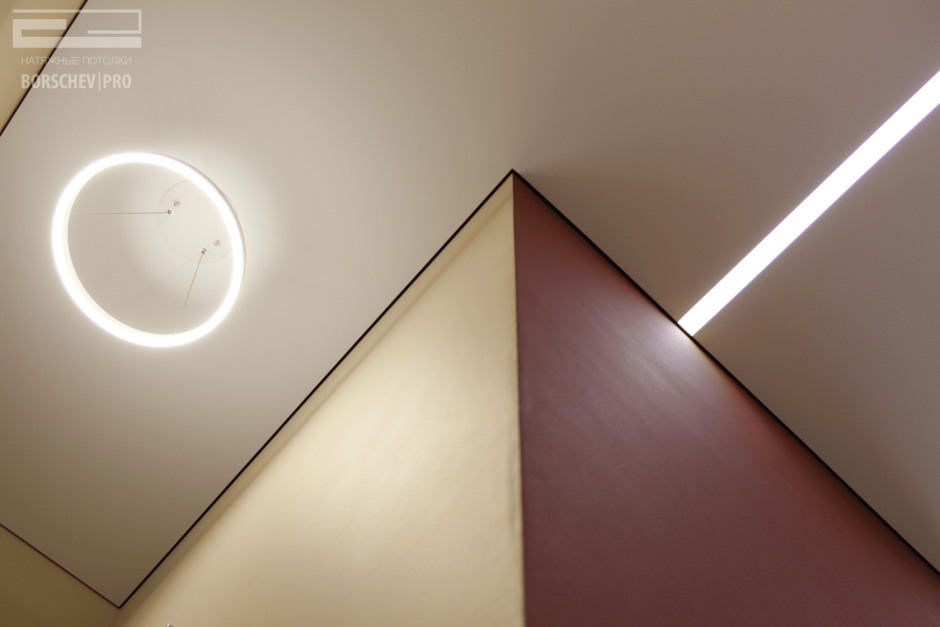 Потолок без плинтуса