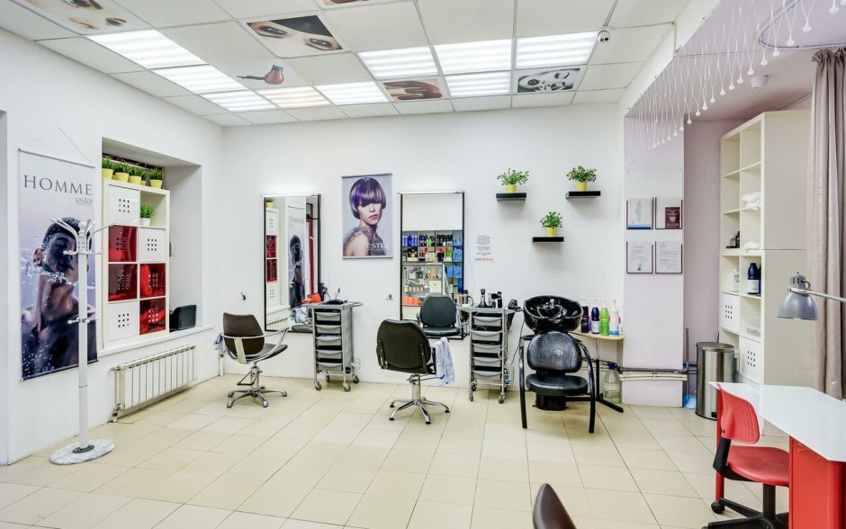 Салоны красоты интерьер эконом класс