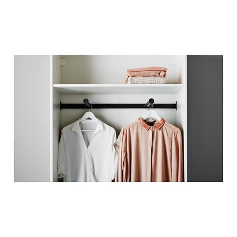 Выдвижная платяная штанга 100x35 см