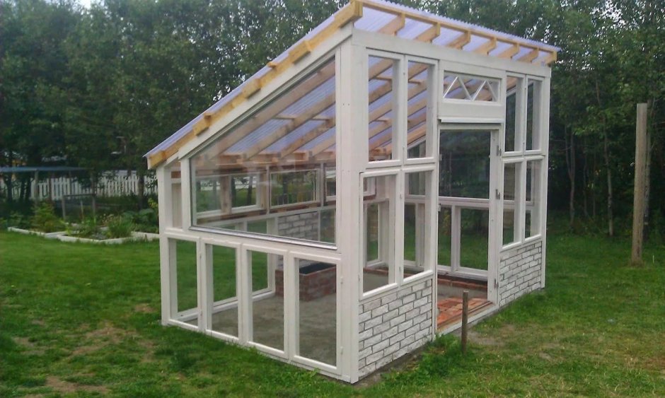 Теплица из рам