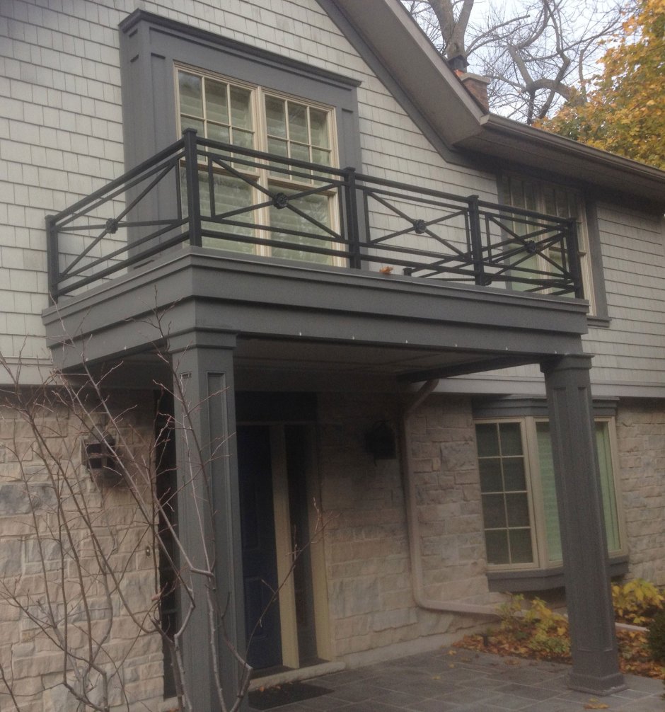 Балконы в частных домах