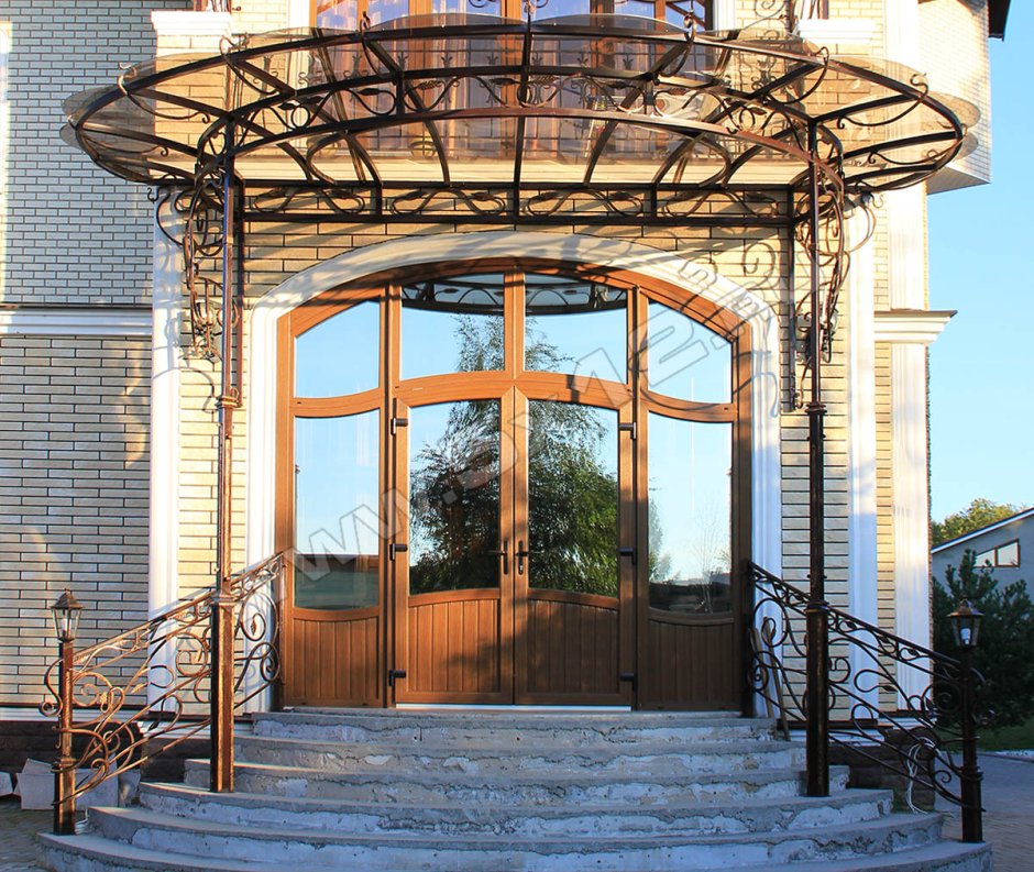 Навес над террасой