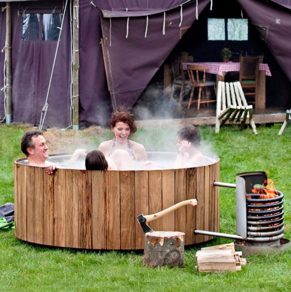 Джакузи на дровах