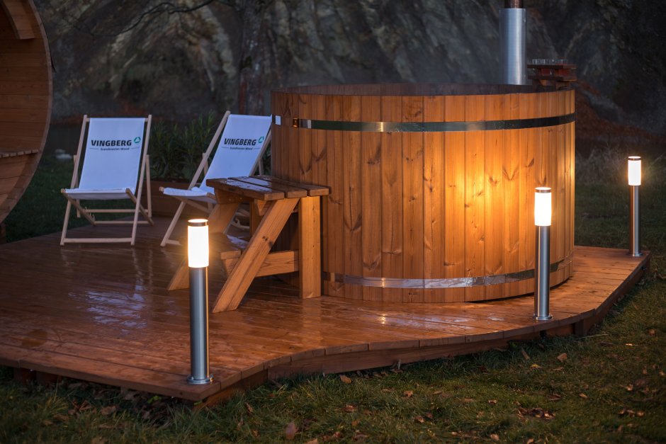 Японская баня бочка фурако