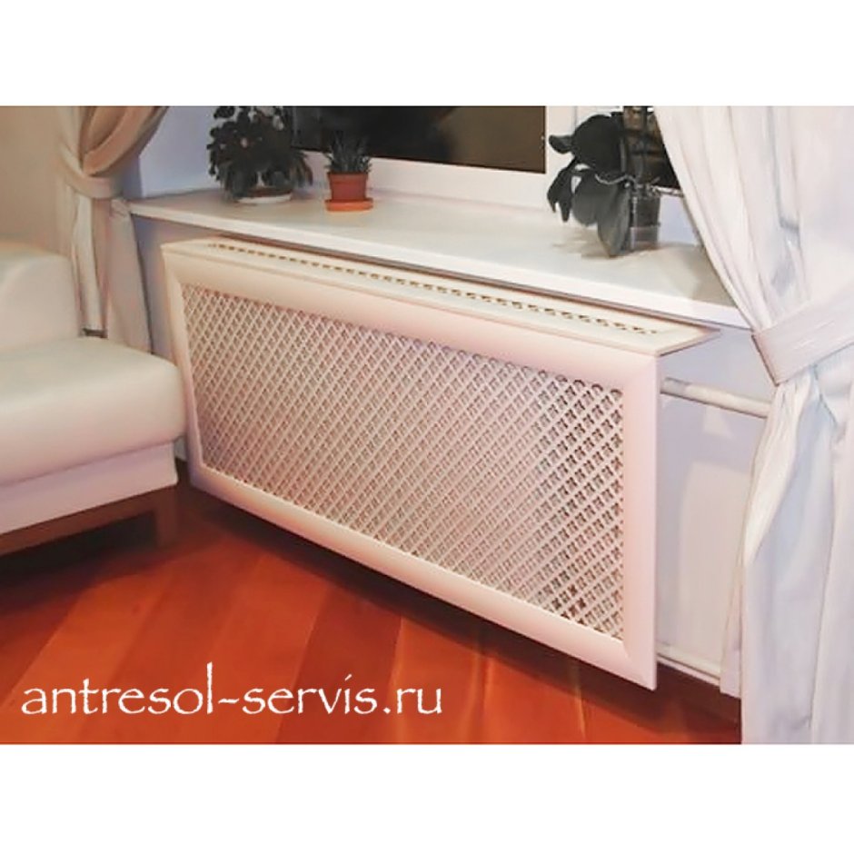 Экран навесной для батареи 620х700х180