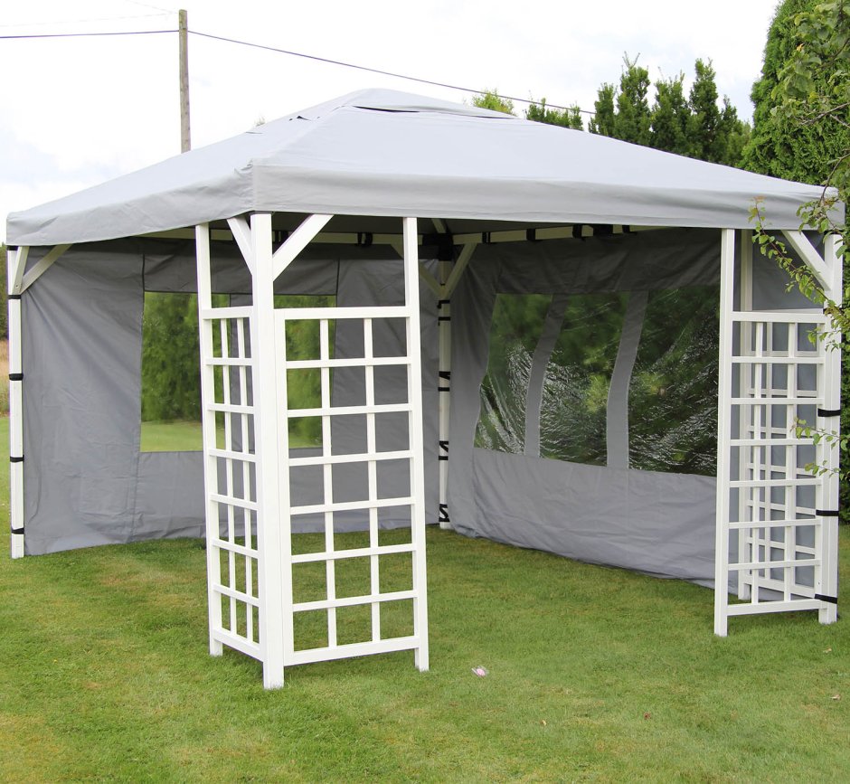 Беседка из полипропиленовых труб