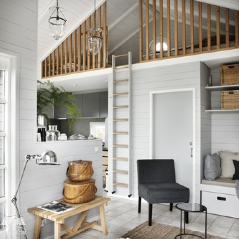 Барнхаус интерьер