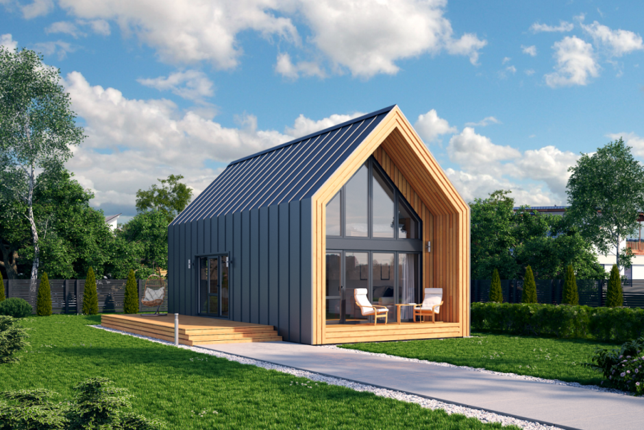 Интерьер маленьких барнхаусов