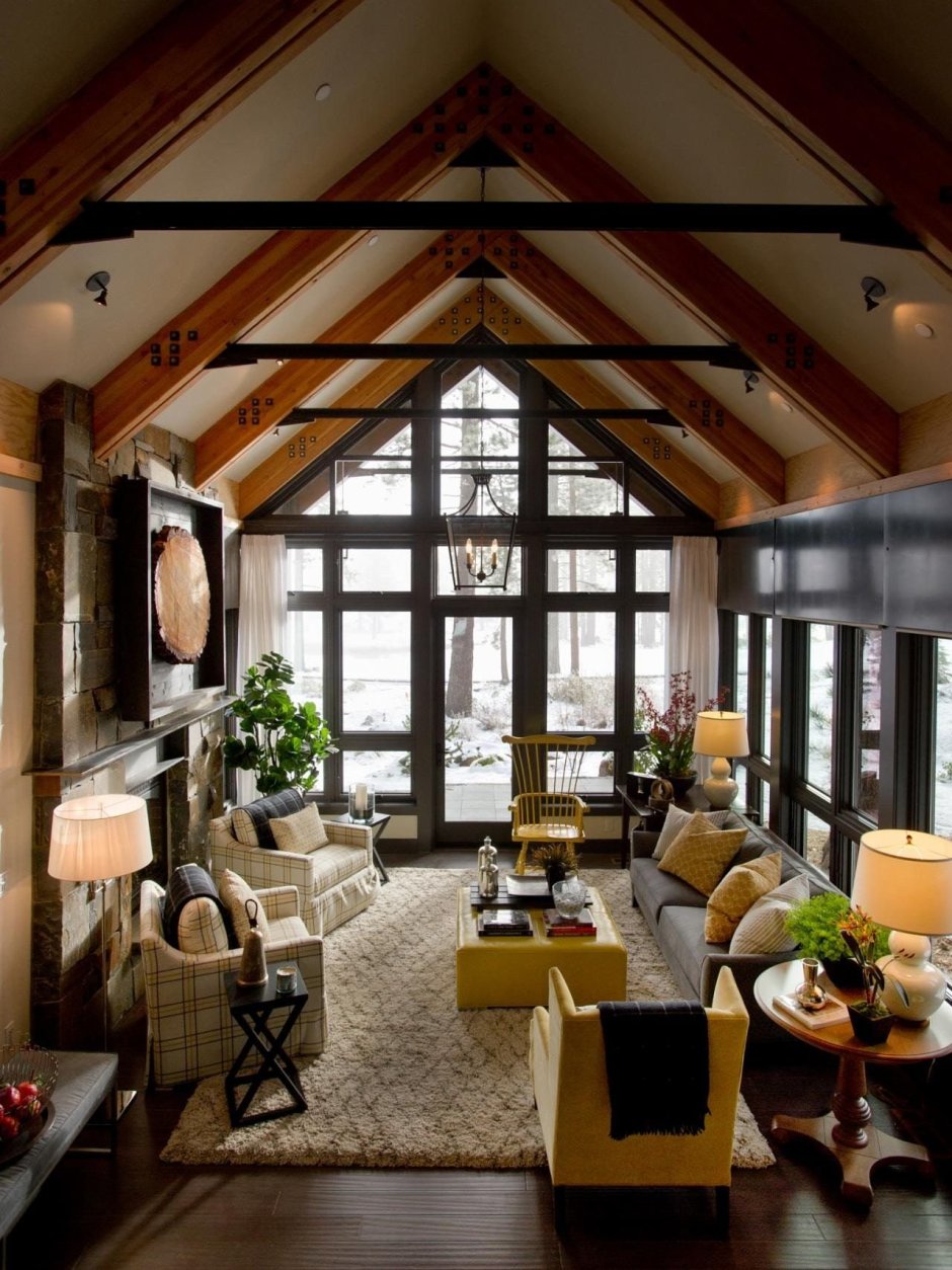 Дом в стиле барнхаус Скандинавия