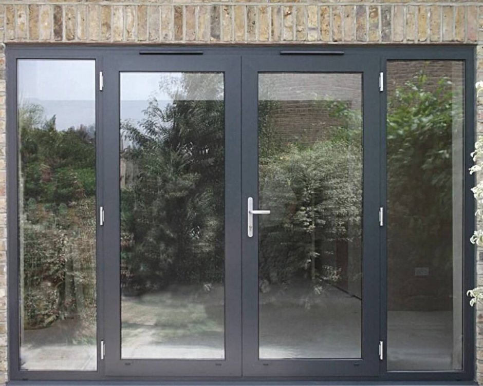 Алютех с48 маятниковые двери