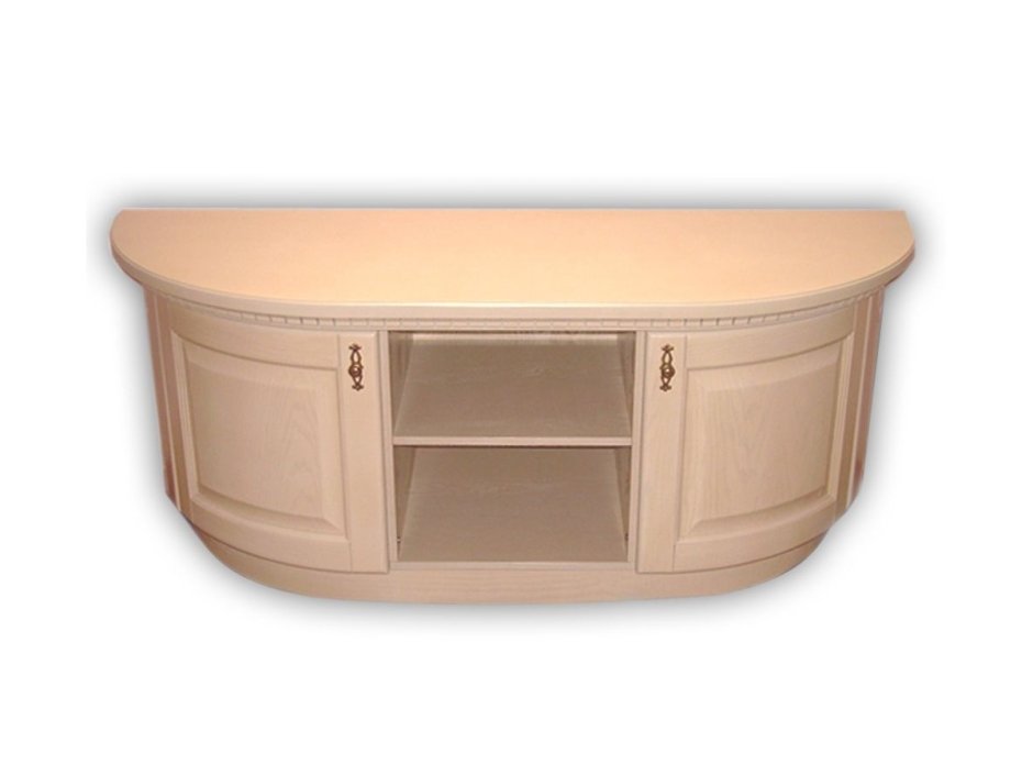 Тумба под ТВ радиусная