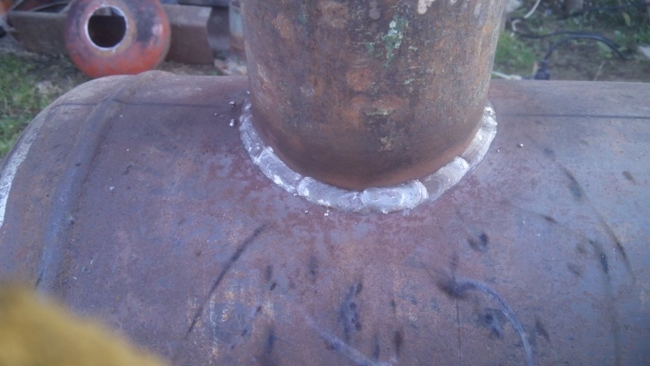 Самоделка из газового баллона 5 литров