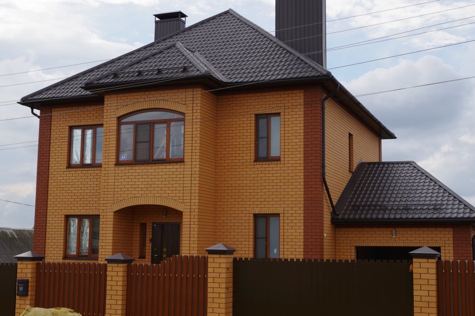 Кирпич каньон солома