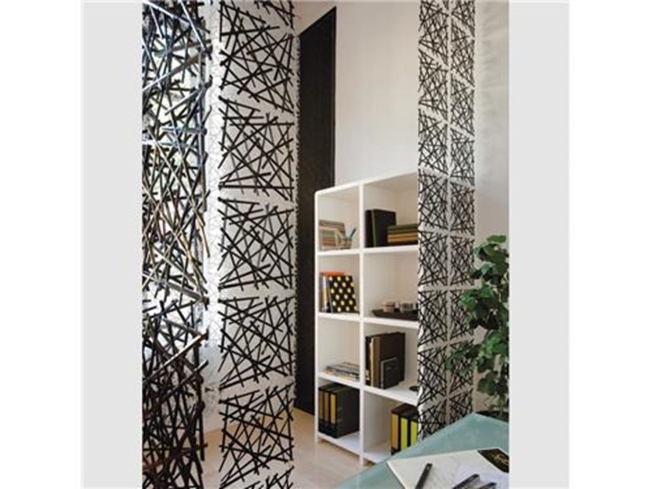 Перегородка с растениями