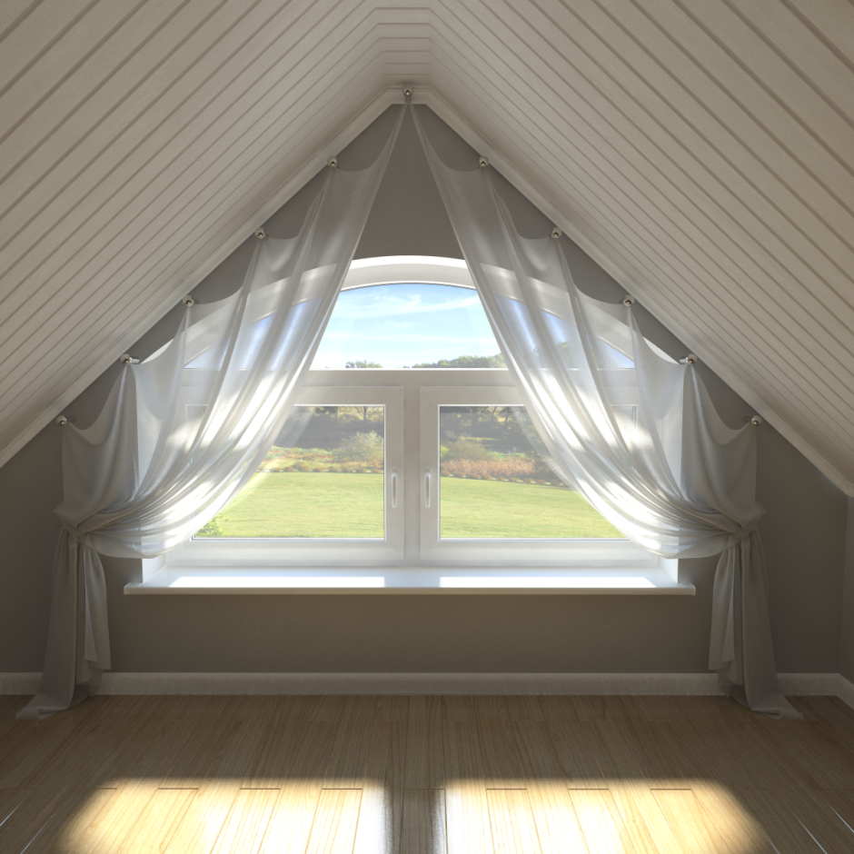 Жалюзи на нестандартные окна