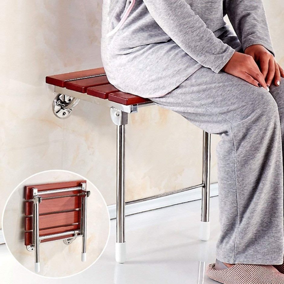 Стул откидной настенный