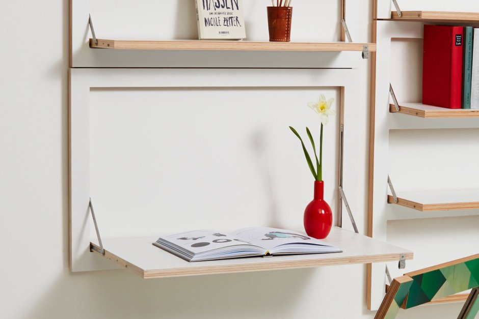 Откидная скамейка для прихожей