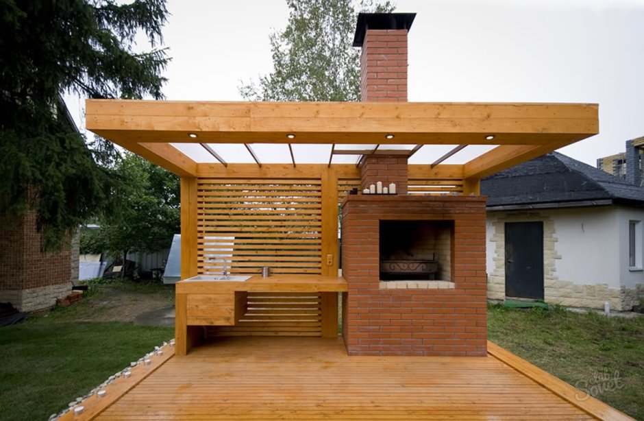 Столешница для летней кухни