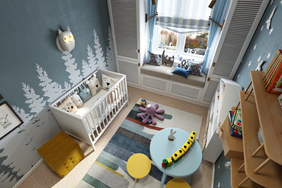 Игровая комната на лоджии