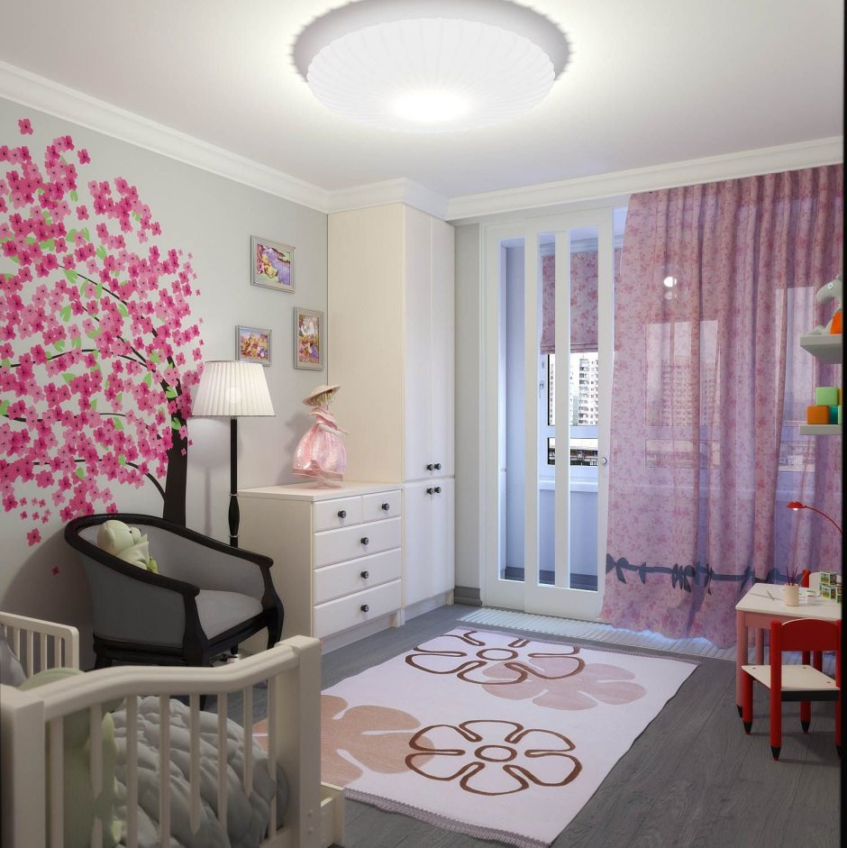 Окно в детской