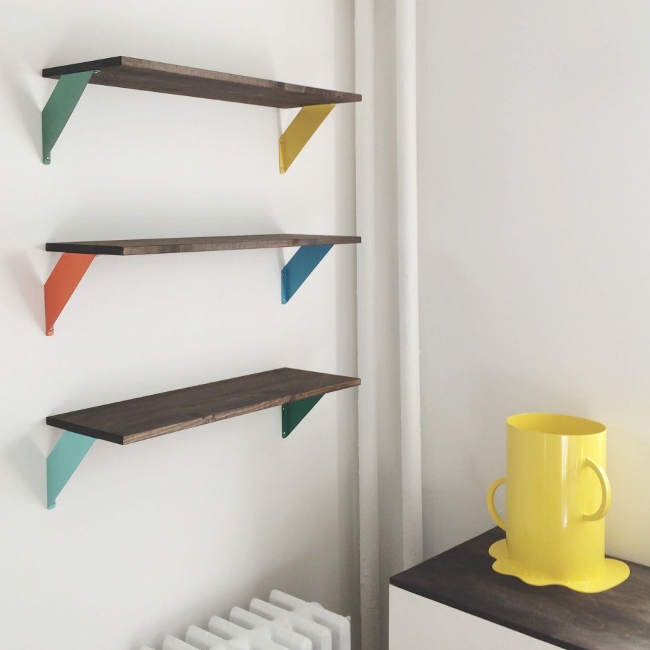 Необычные крепления для полок