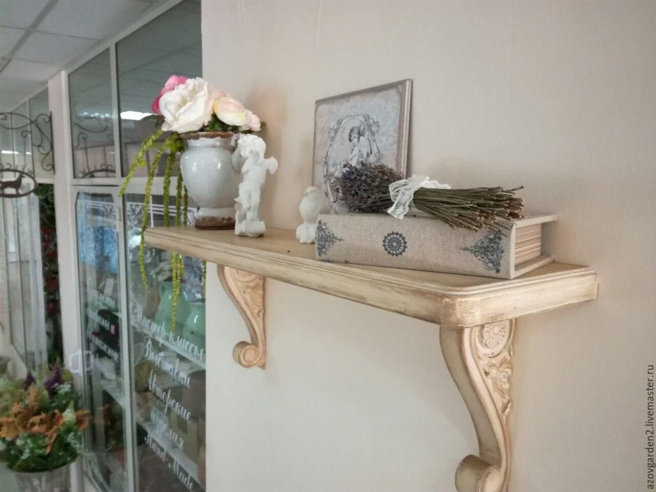 Кронштейн для карниза деревянный