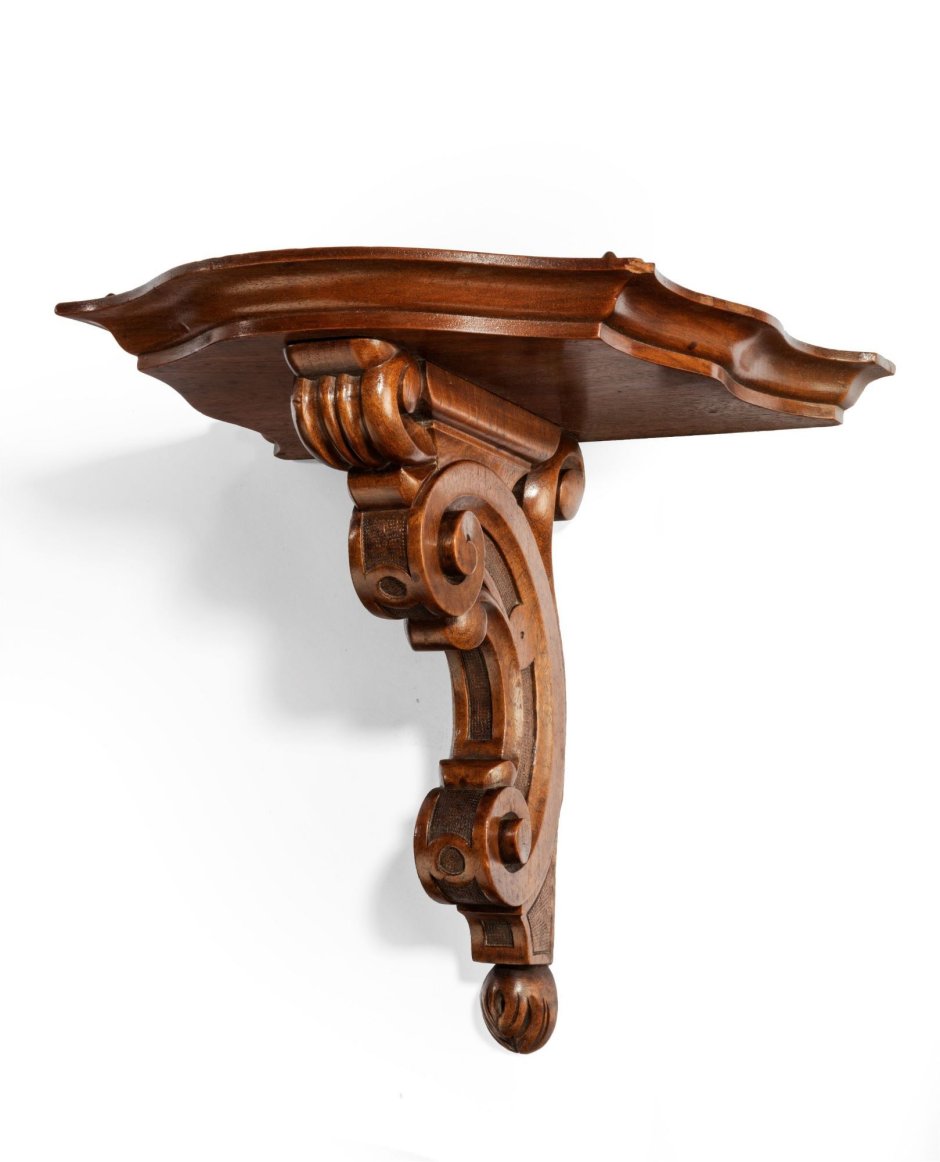 Держатель карниза из дерева