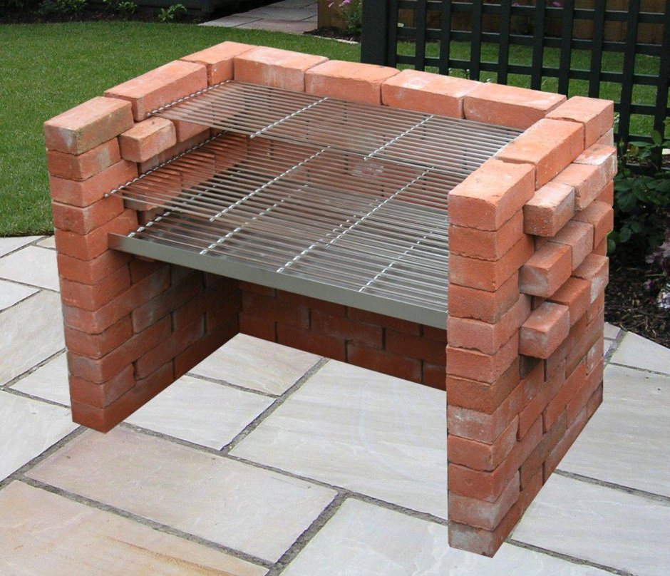 Мангал из кирпича
