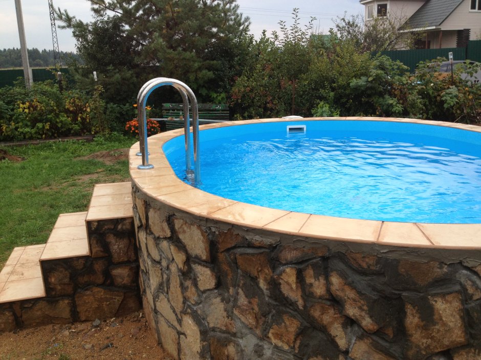 Поручни для бассейна с морской водой