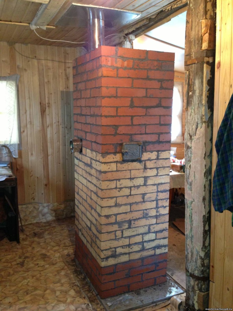 Деревенская печь голландка