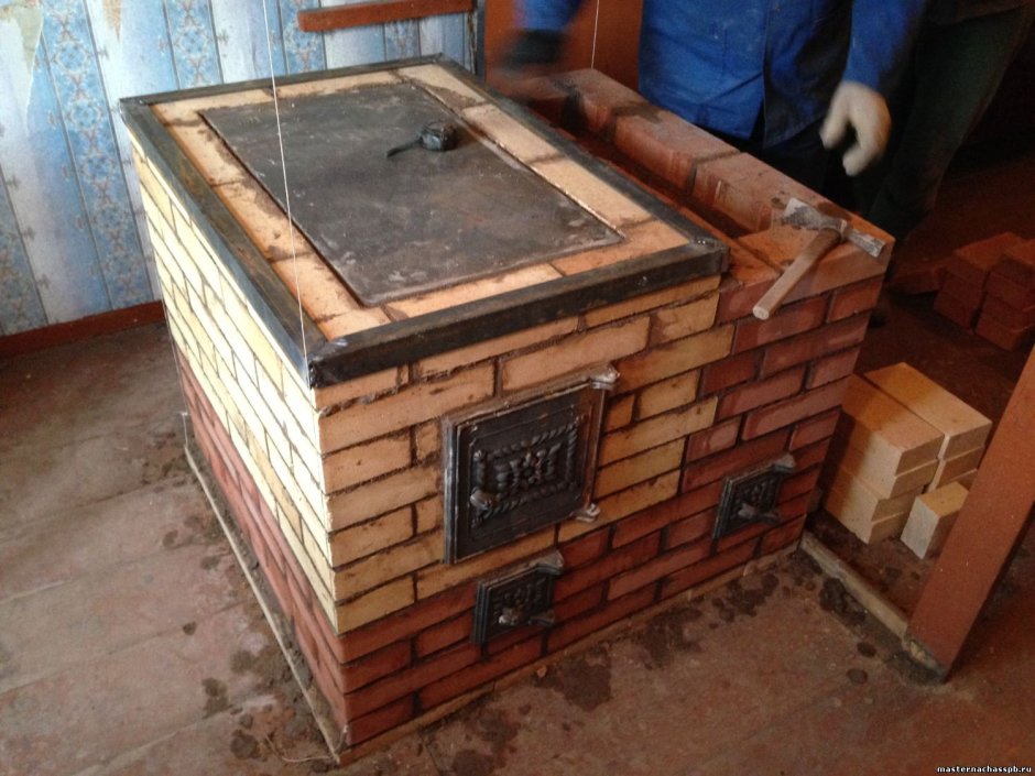 Печь отопительная кирпичная 500х1250